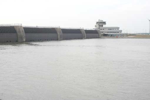 Eidersperrwerk Terminal