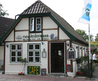 Cafe Jedermann in Burg auf Fehmarn
