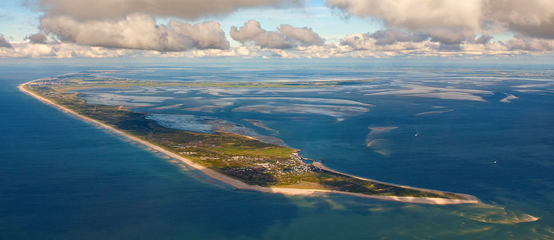 Luftbild der Insel Sylt von Ralf Roletschek 2013