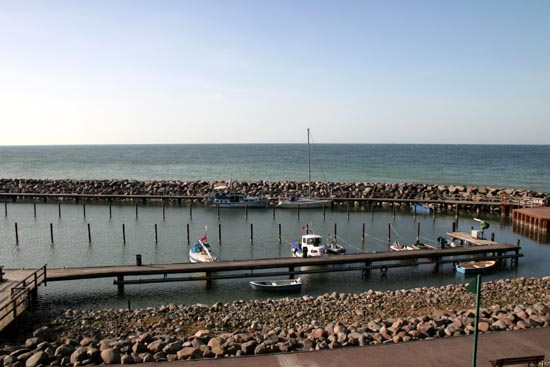 Marina und Yachthafen von Lohme