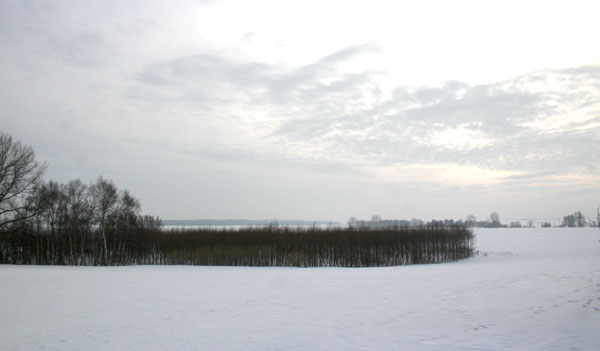 Norddeutscher Winter 2010 in Vorpommern